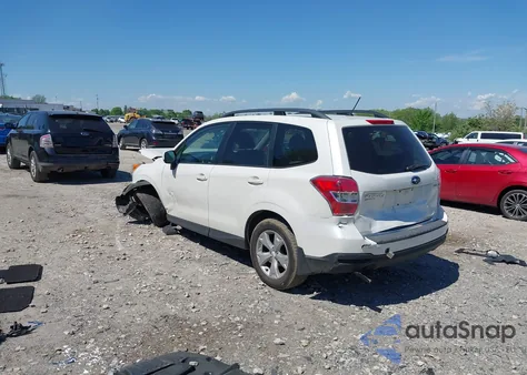 2015 Subaru Forester 2.5I Premium from USA, damaged, VIN JF2SJADC2FH502780